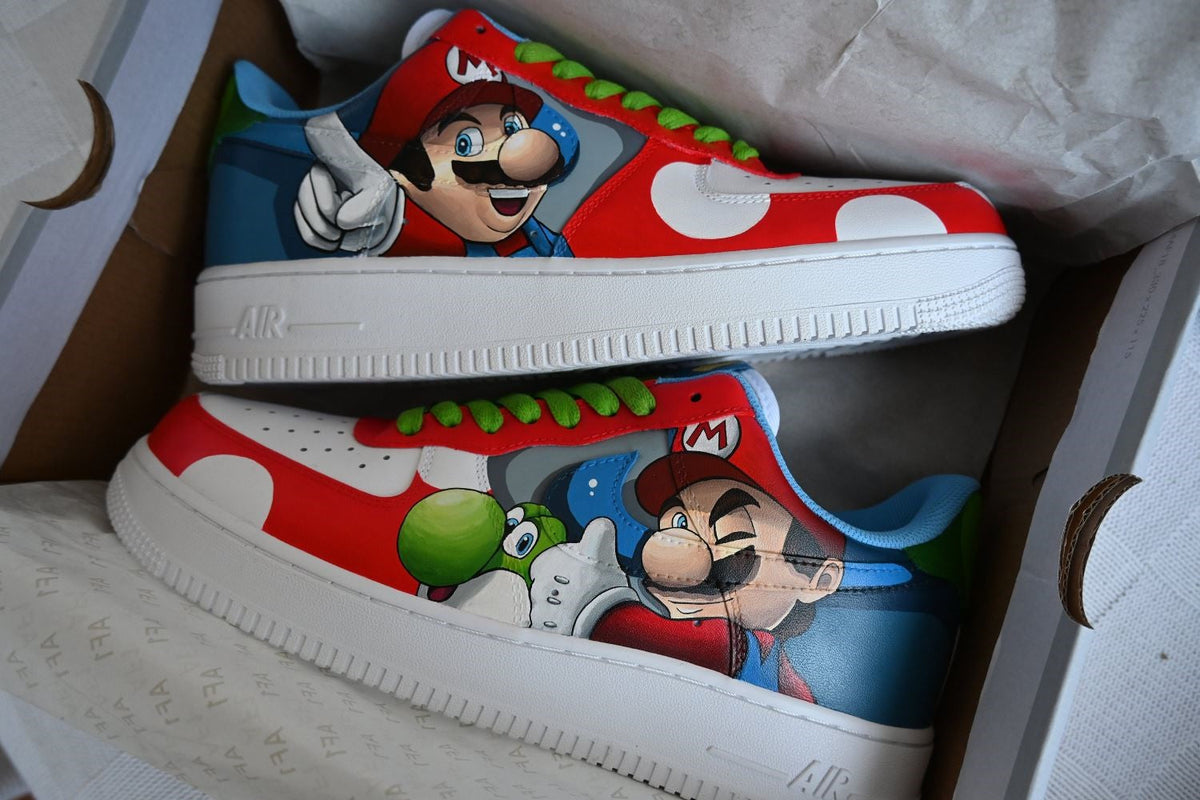 Super Mario Custom Air Force 1