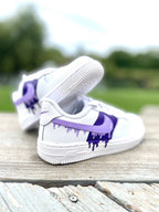 Purple Drips  Custom Air Force 1