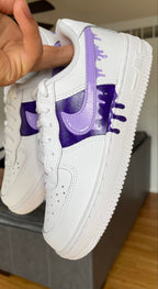 Purple Drips  Custom Air Force 1