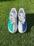 Green Blue Couple ShoesCustom Air Force 1