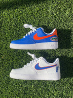 Green Blue Couple ShoesCustom Air Force 1