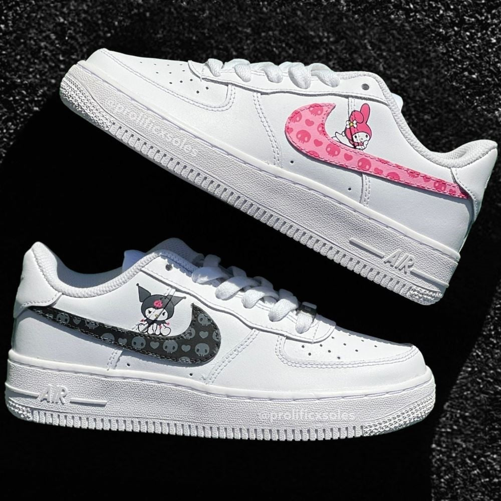 Kuromi Sanrio Custom Air Force 1