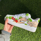 Funny God's Hand Smoking Custom Air Force 1