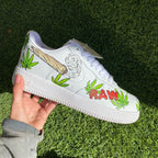 Funny God's Hand Smoking Custom Air Force 1