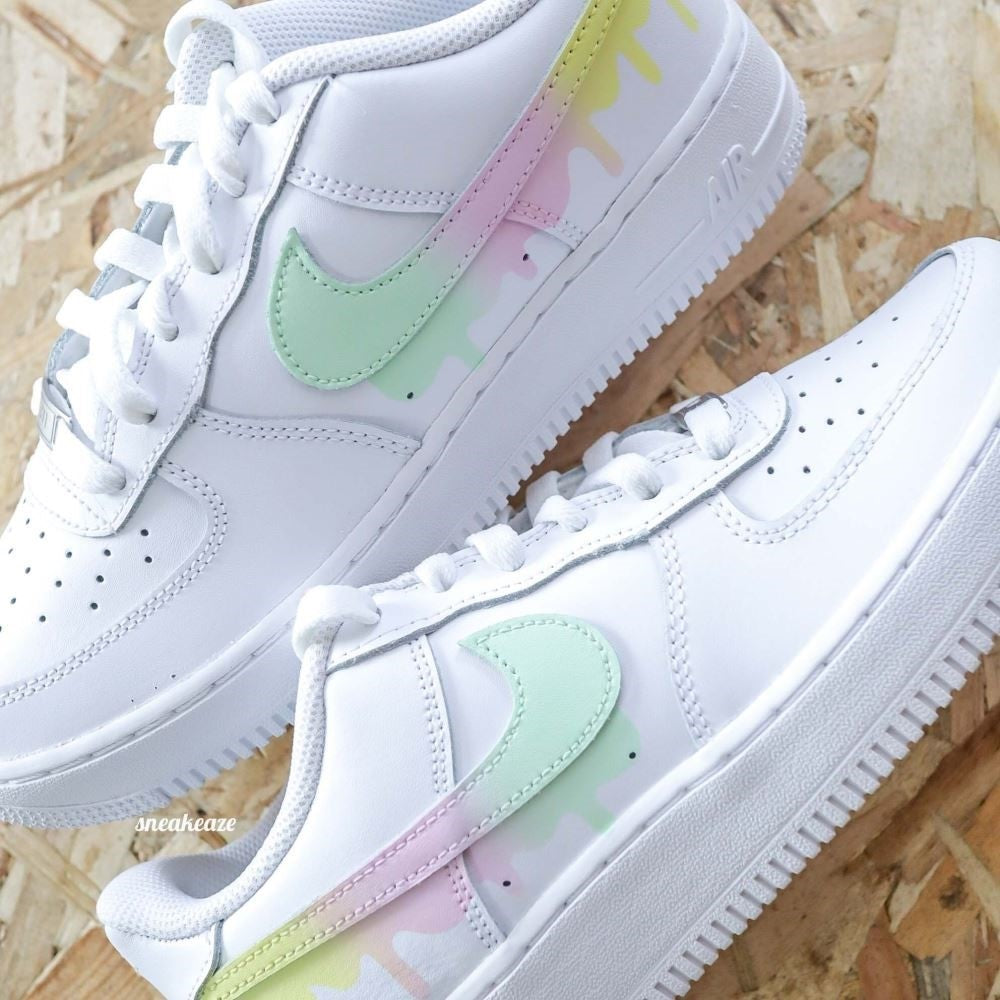 Colored Drip Custom Air Force 1