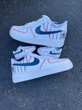 Baseball Style Design Yankees Custom Air Force 1
