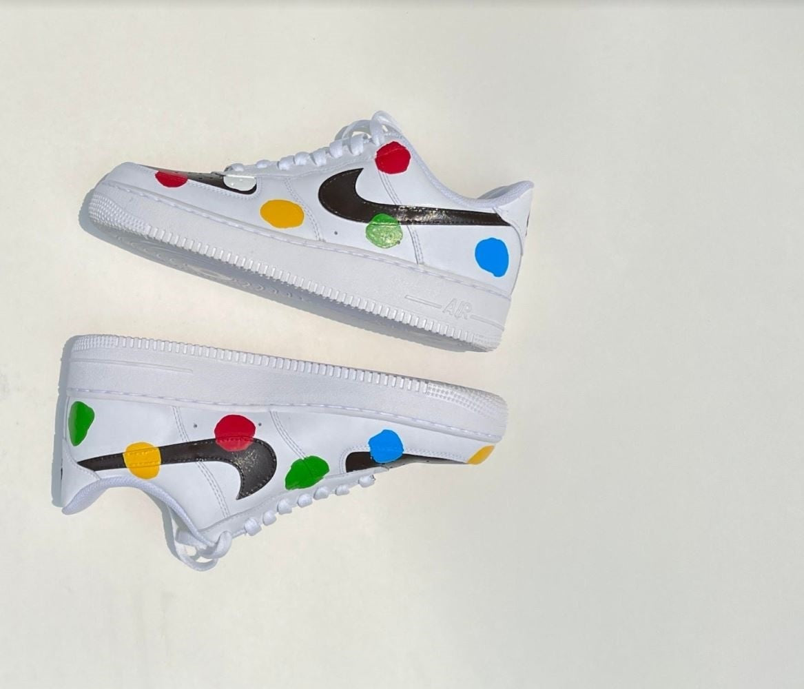 Colorful Spots Custom Air Force 1
