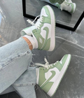 Spring Apple Green Custom Custom Air Jordan 1