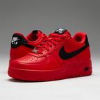 Hand Painted Red Tiger Custom Air Force 1 Sneakers