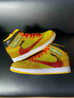 Full Sticker Diamond Pikachu Theme Custom Air Jordan 1