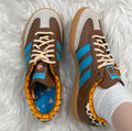 Custom Adidas Brown Blue Toy Story Theme