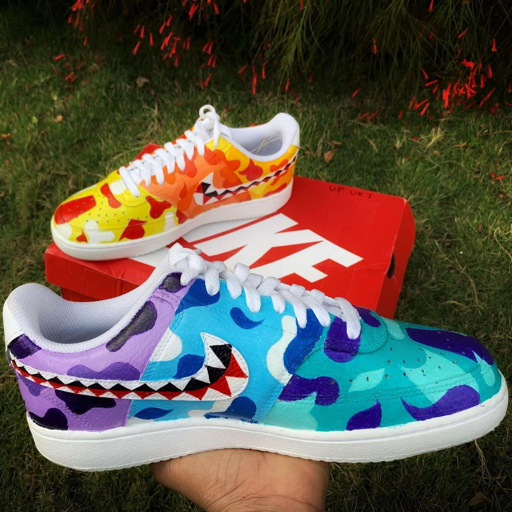 Cartoon Graffiti Custom Air Force 1