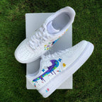 Color Planet Cartoon Custom Air Force 1