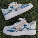 Waves Ukiyo-e Custom Air Force 1