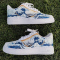 Waves Ukiyo-e Custom Air Force 1