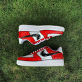 Red Black Graffiti Custom Air Force 1
