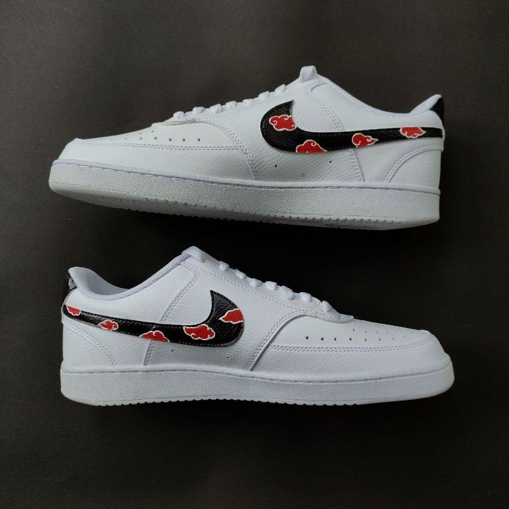 Black Red Clouds Custom Air Force 1