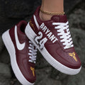 Kobe Bryant 24 Burgundy White Custom Air Force 1
