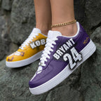 Kobe Bryant 24 Purple Yellow Custom Air Force 1