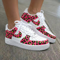Leopard Print Pink Green Black Custom Air Force 1
