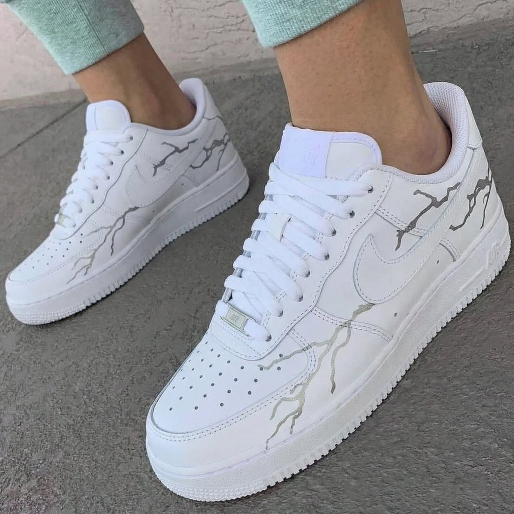 Lightning Gray Custom Air Force 1