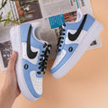 Lip Print Baby Blue Custom Air Force 1