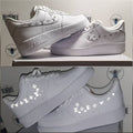 LV Pattern White Custom Air Force 1