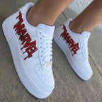 Marvel Drip White Red Custom Air Force 1