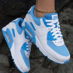 Mesh White Baby Blue Custom Nike Air Max 90