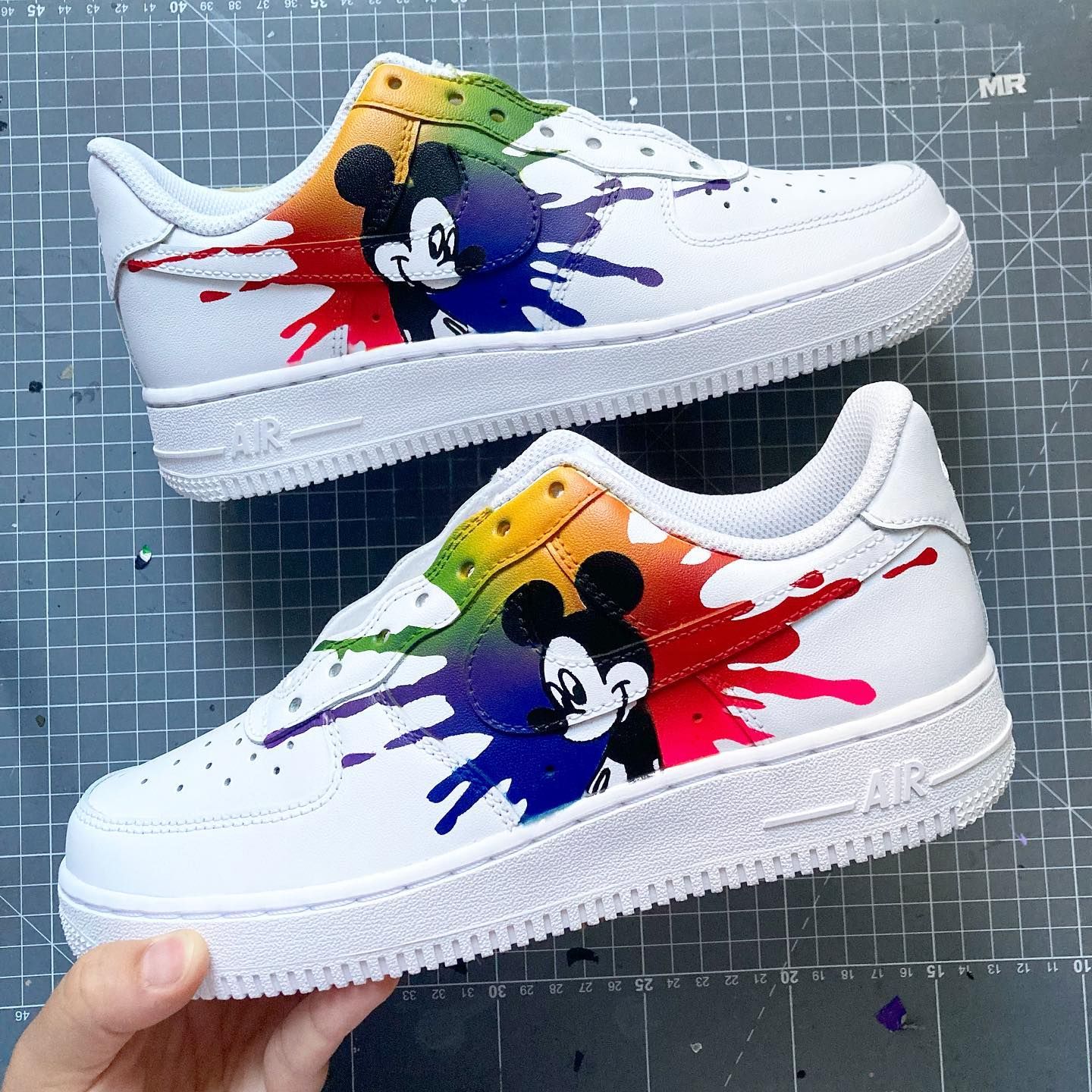Mickey Mouse Rainbow Custom Air Force 1