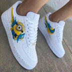 Minion Yellow Blue Custom Air Force 1