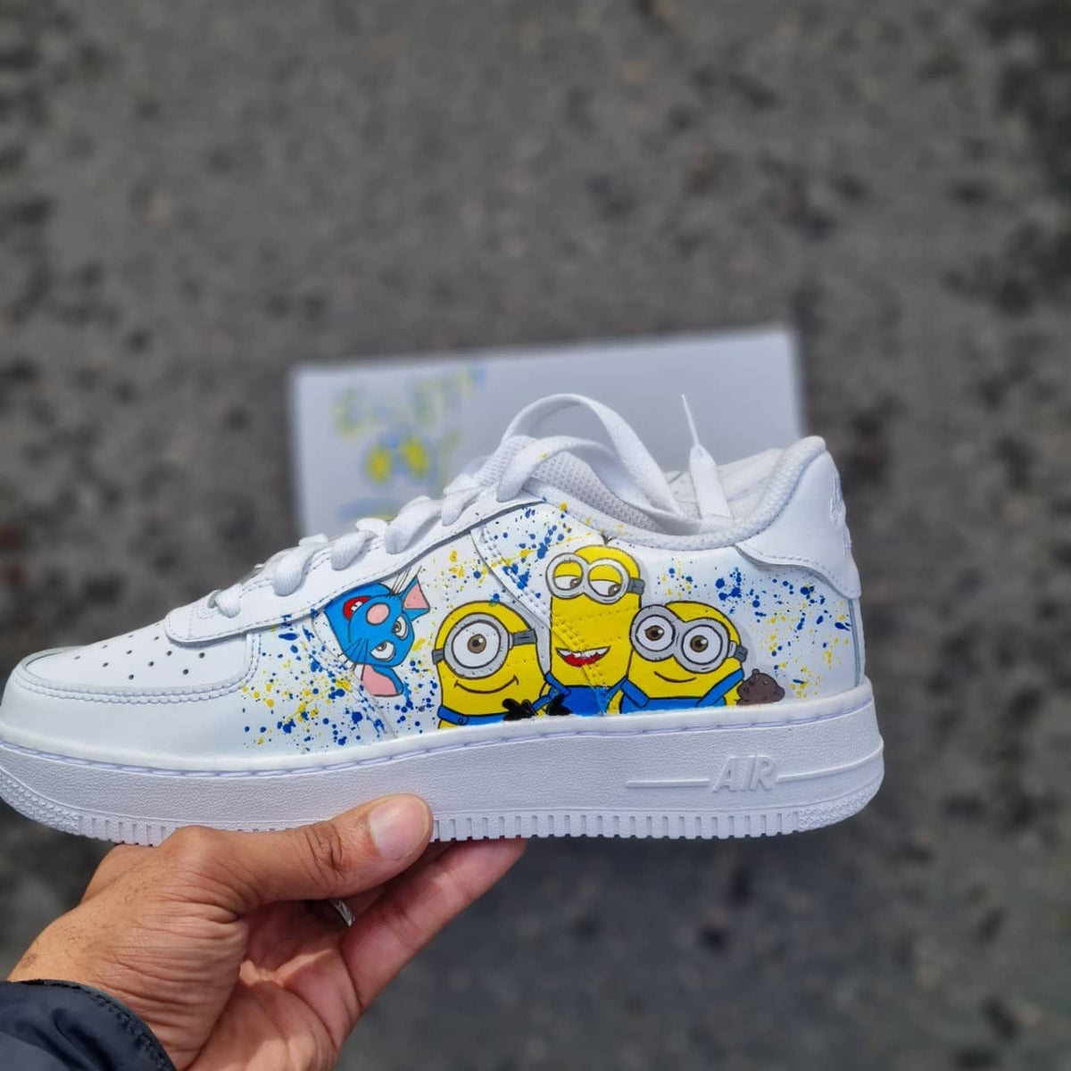Minions And Tom Custom Air Force 1