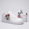 Minnie And Mickey Mouse Pink Red Custom Air Force 1