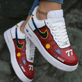 Nascar Theme Red Custom Air Force 1