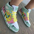 Octopus Pattern Baby Pink Mint Green Custom Air Jordan 1