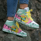 Octopus Pattern Baby Pink Mint Green Custom Air Jordan 1