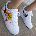 One Piece Luffy Skull Red Custom Air Force 1