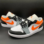 Orange Black Custom Air Jordan 1