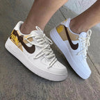 Padres Brown Tan Custom Air Force 1