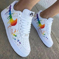 Paint Drip Splatter Rainbow Custom Air Force 1