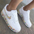 Paint Splatter White Multicolor Custom Air Force 1