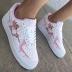 Pink Panther Baby Pink Custom Air Force 1