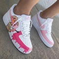 Pink Panther Cartoon Baby Pink Custom Air Force 1