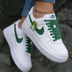 Pixel Super Mario Green Yellow Custom Air Force 1