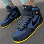 Plain Navy Yellow Custom Air Force 1