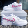 Playboy Bunny Drip Pink Custom Air Force 1