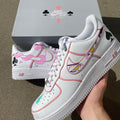 Playing - Card Theme Baby Pink Custom Air Force 1