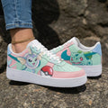 Pokemon Theme Baby Pink Mint Green Custom Air Force 1