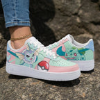 Pokemon Theme Baby Pink Mint Green Custom Air Force 1