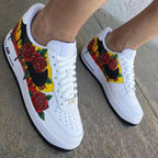 Rose Pattern Yellow Red Custom Air Force 1